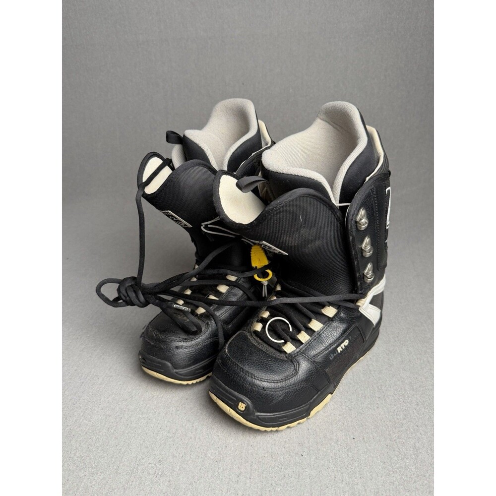 Burton Tribute Boots Mens Size 6 Black Snowboarding